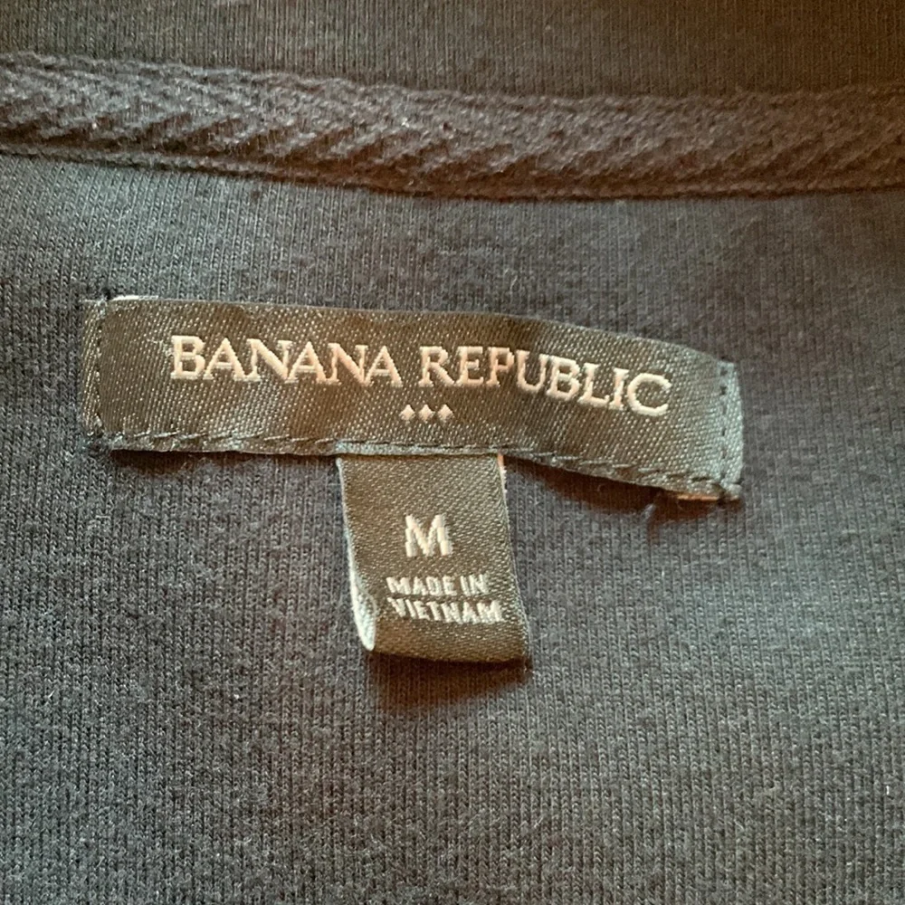 BANANA Republic medium black long sleeve jacket